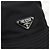 Prada Cappello bucket con logo triangolo nero - vista 4
