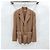 Louis Vuitton Damier-Jacke mit Gürtel - Ansicht 11