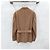 Louis Vuitton Damier-Jacke mit Gürtel - Ansicht 12