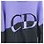 Dior Wolle-Nylon-Strick mit CD-Logo in Lila - Ansicht 3