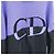 Dior Wolle-Nylon-Strick mit CD-Logo in Lila - Ansicht 9