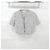 Chanel CC Mark Stripe Camellia Kurzarmhemd aus Baumwolle - Ansicht 9