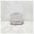 Dior Borsa crossbody pochette con zip in jacquard bianco - vista 11