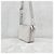 Dior Borsa crossbody pochette con zip in jacquard bianco - vista 2