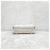 Dior Borsa crossbody pochette con zip in jacquard bianco - vista 8