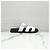 Hermès Sandali Slippers Cipre in vitello Blanc - vista 4