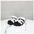 Hermès Sandali Slippers Cipre in vitello Blanc - vista 6