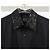 Prada Camicia di paillettes con logo triangolo nero - vista 4