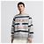 Dior Gestreifter Sweatshirt mit Bären-Logo - Ansicht 7