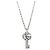 Gucci Collana con pendente Marmont Key Silver
