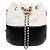 Chanel Borsa a tracolla Gabriel Pulse White Black