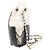 Chanel Borsa a tracolla Gabriel Pulse White Black - vista 2