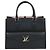 Louis Vuitton Lockme Tote PM Nero Pelle