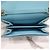 Chanel Borsa a tracolla con patta in denim blu - vista 9