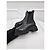 Chanel Botines Chelsea de piel de becerro charol - vista 7