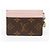 Tarjetero Louis Vuitton Rosa Monogram Canvas - vista 2