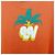 Louis Vuitton Palm Tree Kurzarm Strickpullover Rundhals Orange XL - Ansicht 6