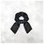Chanel Scrunchie per capelli con nastro in pelle - vista 2