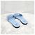 Fendi Blaue Baguette Sandalen Slippers - Ansicht 4