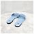 Fendi Blaue Baguette Sandalen Slippers - Ansicht 5