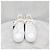 Louis Vuitton Baskets Timeout blanches avec patch en cuir - vue 9