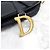 Dior Saddle Strap Tasche aus schwarzem Leder - Ansicht 12