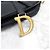 Dior Saddle Strap Tasche aus schwarzem Leder - Ansicht 5