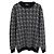 Fendi Round Wool Knit Black