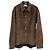 Dior Sovracamicia Cactus Jack in denim di cotone marrone