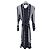 Hermès Vestido camisa robe de seda