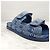 Sandali Chanel in denim blu con velcro - vista 14