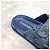 Sandali Chanel in denim blu con velcro - vista 15