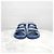 Sandali Chanel in denim blu con velcro - vista 2