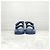 Sandali Chanel in denim blu con velcro - vista 3