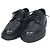 Prada Scarpe Derby Mocassini in pelle spazzolata nera