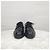 Prada Scarpe Derby Mocassini in pelle spazzolata nera - vista 9