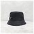 Prada Bucket Hat aus schwarzem Denim mit Triangle-Logo - Ansicht 2