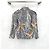 Louis Vuitton Giacca di jeans stampata a righe e catene - vista 2