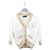Prada Crop Baumwoll-Cardigan Grün