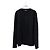 Fendi Selleria Pullover aus FF-Baumwolle, Schwarz