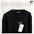 Fendi Selleria Pullover aus FF-Baumwolle, Schwarz - Ansicht 4