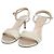 Dior Sandali con tacco Dway Strap Gold