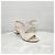 Dior Sandali con tacco Dway Strap Gold - vista 4