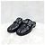 Prada Mule in pelle spazzolata con logo Triangle - vista 10