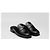 Prada Mule in pelle spazzolata con logo Triangle - vista 9