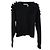 Dior Schwarzer Kaschmirpullover mit Blumenmuster