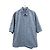 Dior Camicia a maniche corte Oblique Blue Cotton Blend