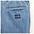 Miu Miu Pantalones de denim chambray azul clásico - vista 4