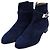 Hermès Botas Kelly de ante azul marino