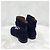Hermès Botas Kelly de ante azul marino - vista 10